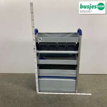 Sortimo alu bedrijfswagen inrichting 765x385x1170mm (2942), Verzenden, Gebruikt