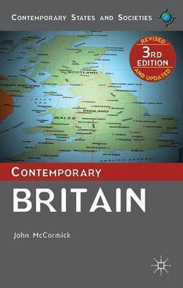Contemporary Britain 9780230320406 John Mccormick, Verzenden, Zo goed als nieuw, John Mccormick