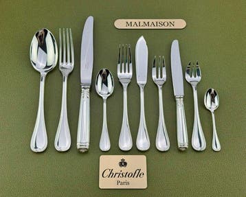 Christofle - Tafelservies voor 12 (125) - Malmaison -