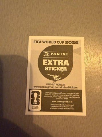 Panini USA 2026 World Cup Extra Sticker Gold - 1 Sticker -, Verzamelen, Stickers, Nieuw