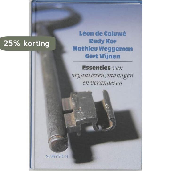 Essenties van organiseren, managen en veranderen, Livres, Économie, Management & Marketing, Envoi