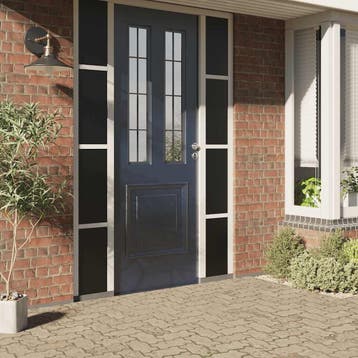 vidaXL Raamfolie statisch matzwart 90 x 1000 cm PVC, Verzenden