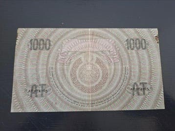 Pays-Bas. - 1000 Gulden - 1938 - Nvph 151 (Sans prix de
