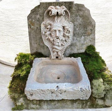 Lavabo (2) - vulkanisch kalksteen