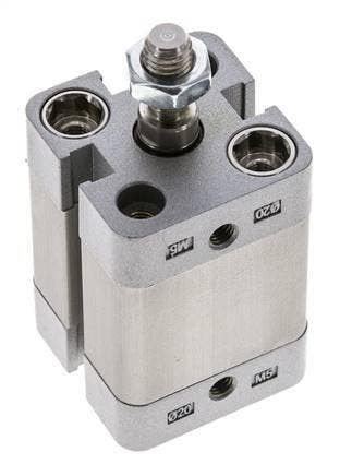 ISO 21287 Compacte Enkelwerkende Cilinder 20-15mm -, Verzenden, Nieuw