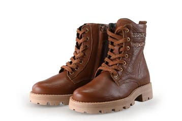 Little David Veterboots Meisjes in maat 29 Cognac, Kinderen en Baby's, Kinderkleding | Schoenen en Sokken, Little David, Verzenden