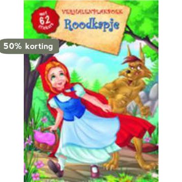 Roodkapje (Verhalenplakboek) + 4 Stickervel 9789037476125, Verzenden