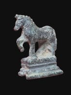 Romain antique Bronze Rare statue ancienne dun cheval