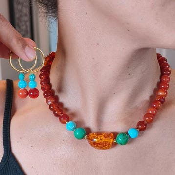 Amber Sieraden- 68.61 g - (2)