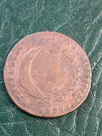 Griekenland. 10 Lepta 1830 (Zonder minimumprijs)