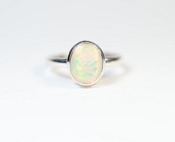 Ethiopisch opaal / Welo-opaal Ring / nieuw- 2.64 g - (1)