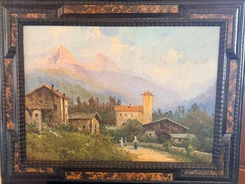 Liverani Luigi (1889-1972) - Paesaggio montano