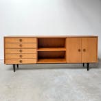 Dressoir - Walnoot - Mid-Century sideboard uit de jaren