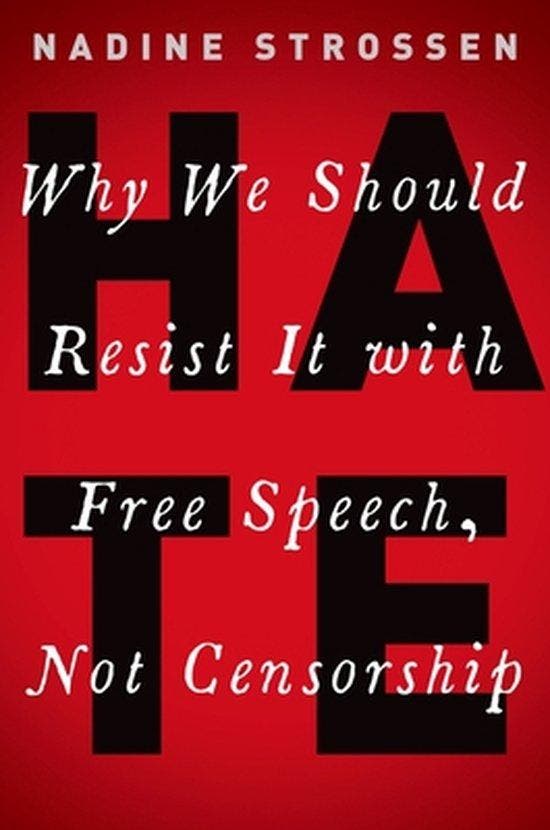 HATE 9780190859121 Nadine Strossen, Livres, Langue | Anglais, Envoi