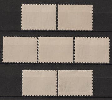 Belgique 1932 - De Dennen - OBP/COB 356/62, Timbres & Monnaies