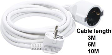 Verlengkabel 3 x 1,5 mm² IP 20, Verzenden, Nieuw
