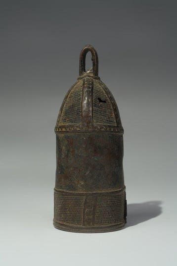 Een bronzen bel - Edo - Nigeria (Zonder minimumprijs)