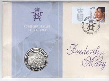 Denemarken. Margrethe II. 200 Kroner 2004 / Marriage of, Gestempeld