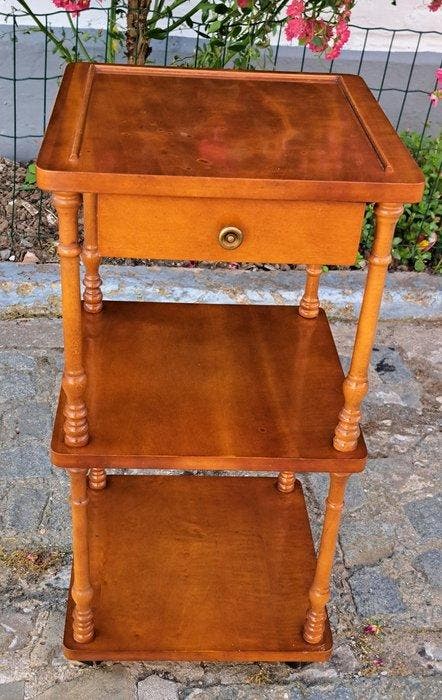 Table dappoint - merisier - Desserte en merisier, Antiquités & Art, Curiosités & Brocante