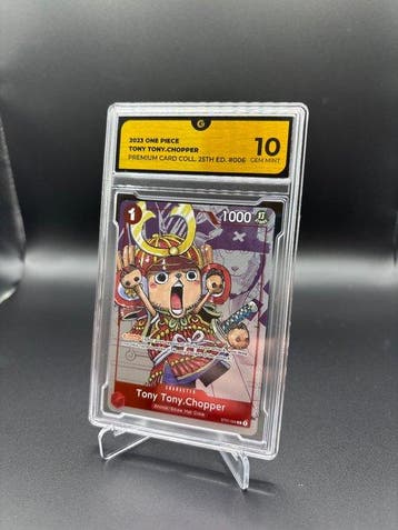 Bandai - 1 Graded card - One Piece - Tony Tony Chopper #006
