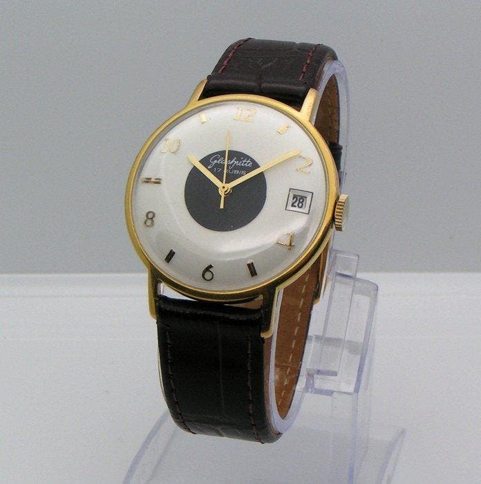 GUB Glashütte - Oversize - cal. 69.1 - Zonder minimumprijs -, Handtassen en Accessoires, Horloges | Heren