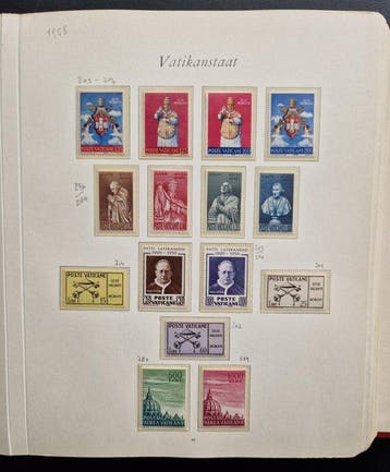 Vaticaanstad 1958/1992 - Compleet tot en met 1991 inclusief, Gestempeld