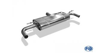 FOX Mercedes A-Klasse 176/245 4-matic einddemper dwars, uitg, Verzenden, Nieuw