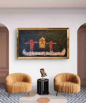 Malo - Holy chair - like basquiat