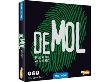 Veiling - Wie is de Mol? Pocket-/reiseditie partyspel, Hobby en Vrije tijd, Gezelschapsspellen | Bordspellen, Nieuw