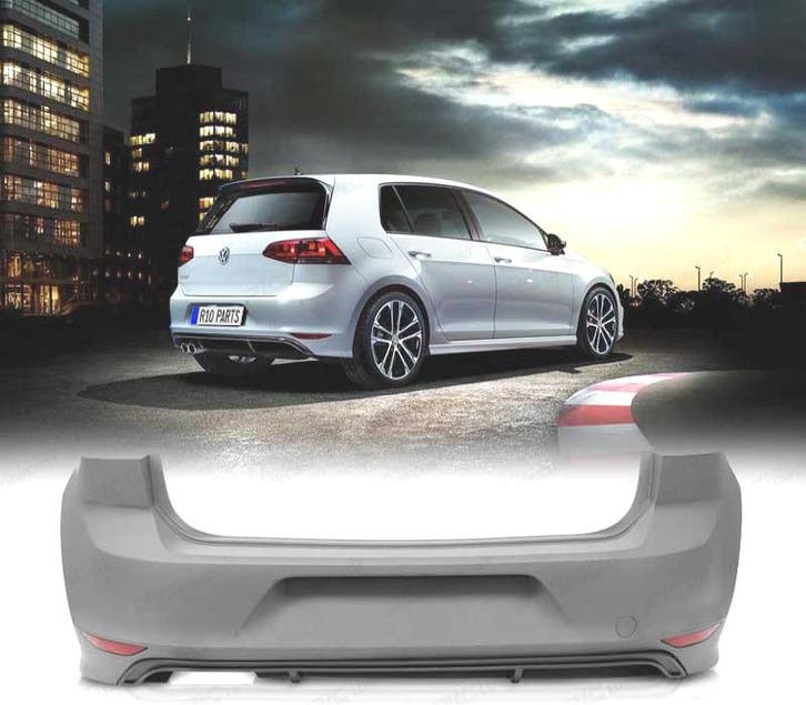 PARE-CHOCS ARRIÈRE VOLKSWAGEN VW GOLF 7 12-17 LOOK GTD, Autos : Pièces & Accessoires, Carrosserie & Tôlerie, Envoi