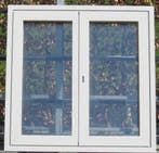 aluminium raam ,chassis , venster 120 x 120 zijdegrijs 7044, Doe-het-zelf en Bouw, Raamkozijnen en Schuifdeuren, 75 tot 150 cm