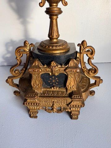 Kandelaber - Verguld brons - Empire stijl, Antiek en Kunst
