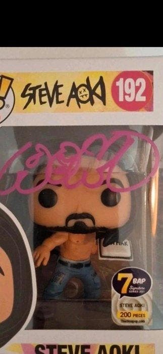 Funko - Funko Pop - Rocks - Steve Aoki #192 - SIGNED (JSA