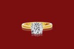 Bague - 14 carats Or jaune - 2.52ct. tw. Diamant (Cultivé en, Nieuw