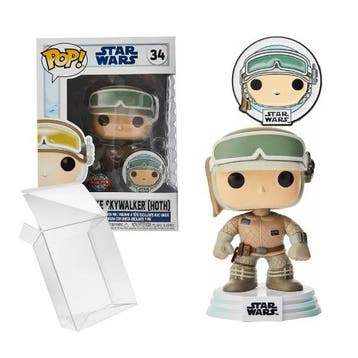 Funko Pop Star Wars  Luke Skywalker Hoth  Pin 34 SE, Verzamelen, Verzenden, Nieuw