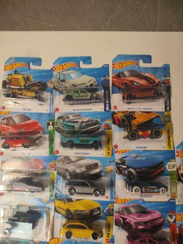 Hot Wheels 1:64 - Modelauto (60) - HotWheels mainline -, Nieuw