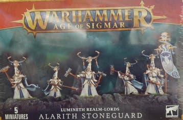 Lumineth Realm-Lords Alarith Stone Guard (Warhammer Age of, Ophalen of Verzenden