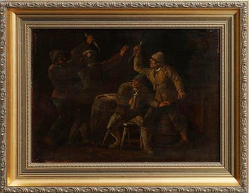 Ferdinand de Braekeleer I (1792-1883) - Rixe dans une