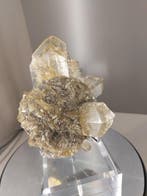 gips Kristallen op matrix - Hoogte: 10 cm - Breedte: 9 cm-