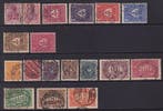 Empire allemand 1922/1923 - Tous les timbres approuvés :, Gestempeld