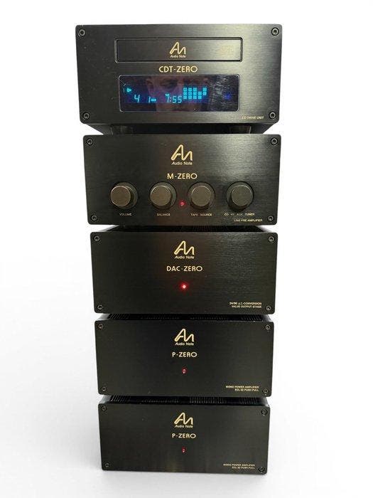 Audio Note - CDT-Zero, M-Zero, DAC-Zero, P-Zero Ensemble, Audio, Tv en Foto, Radio's