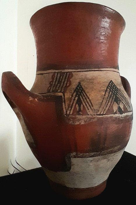 Poterie Berbère Grande Kabylie Ideqqi - Keramiek - Algerije, Antiek en Kunst, Kunst | Niet-Westerse kunst