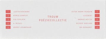 POËZIE 8710371002092 Uitgegeven door Trouw, Verzenden, Gelezen, Uitgegeven door Trouw