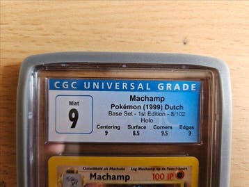 Pokémon - 1 Graded card - Machamp 8 Première édition, Holo -, Hobby & Loisirs créatifs, Jeux de cartes à collectionner | Pokémon