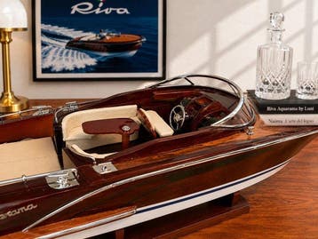 Riva RAMA maquette de luxe bois modelisme 53cm 1:14 - Bateau, Hobby & Loisirs créatifs