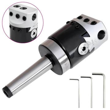 vidaXL F1-12 Boorkop met MT2-M10 boorschacht voor, Bricolage & Construction, Outillage | Fraiseuses, Verzenden