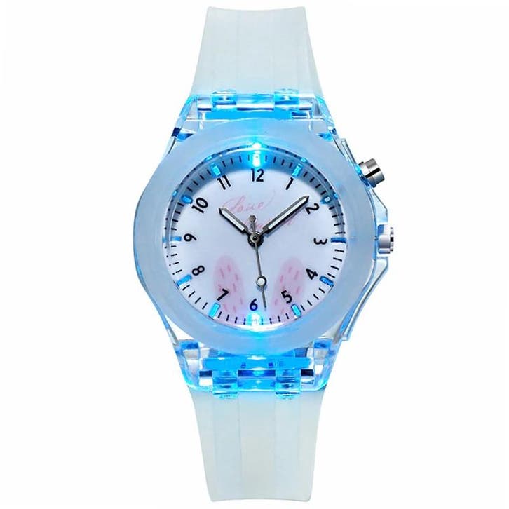 Fako - Kinderhorloge - Siliconen - Light - Ø 38mm - Love, Handtassen en Accessoires, Horloges | Kinderen, Verzenden