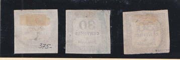 France 1873/1878 - Vo Cérès, Taxe collection - Yvert taxe, Gestempeld
