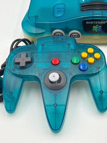 Nintendo - Nintendo 64 Transparent Blue Console NUS-001 –, Nieuw