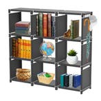 Lendo Online Armoire de Rangement Pliable 9 Compartiments